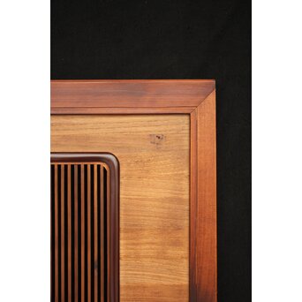 桐と筬の欄間 2枚1組　R2538 