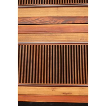 桐と筬の欄間 2枚1組　R2538 