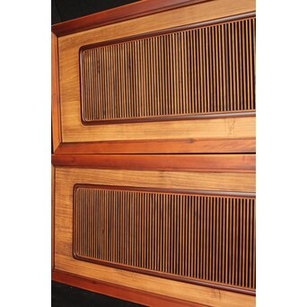 桐と筬の欄間 2枚1組　R2538 