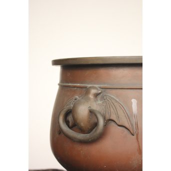 蝙蝠手瓶掛/火鉢/涼炉 2個1組　M177 