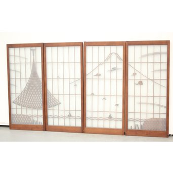 投網図書院 4枚1組　R2539Y 