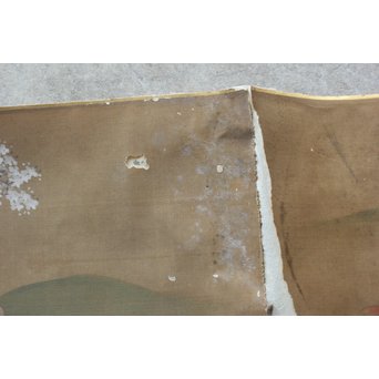 古絵巻 まくり 風俗画　Z200 