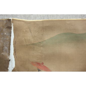 古絵巻 まくり 風俗画　Z200 