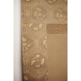 倣 岩佐又兵衛 風俗画 絹本掛軸3幅対　Z201 