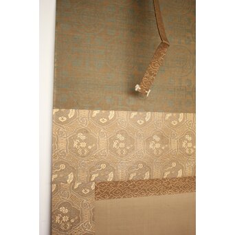 倣 岩佐又兵衛 風俗画 絹本掛軸3幅対　Z201 