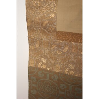 倣 岩佐又兵衛 風俗画 絹本掛軸3幅対　Z201 