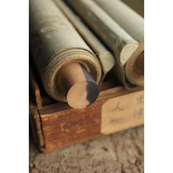 倣 岩佐又兵衛 風俗画 絹本掛軸3幅対　Z201 