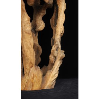 根木台 木彫自然木　X194 