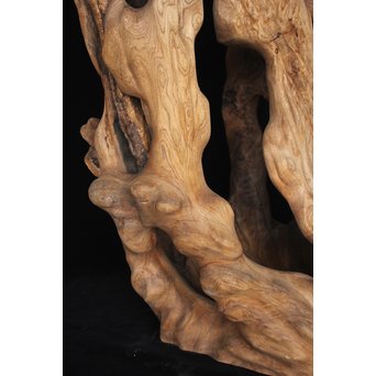 根木台 木彫自然木　X194 