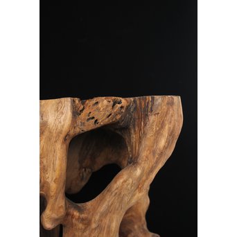 根木台 木彫自然木　X194 