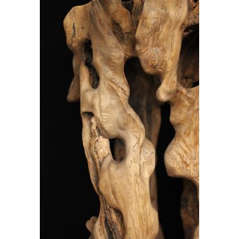 根木台 木彫自然木　X194 