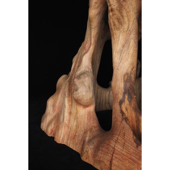 根木台 木彫自然木　X194 