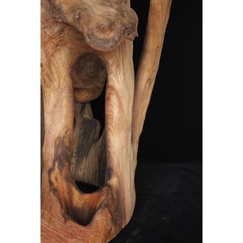 根木台 木彫自然木　X194 