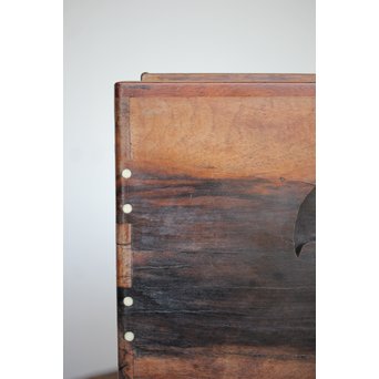 黒柿四方手焙　X196 