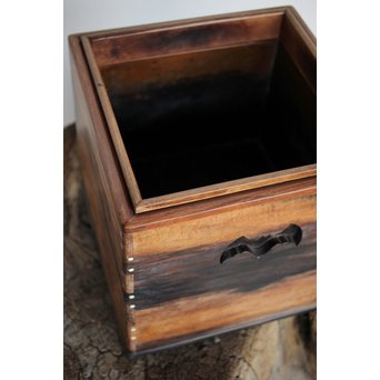 黒柿四方手焙　X196 