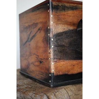 黒柿四方手焙　X196 