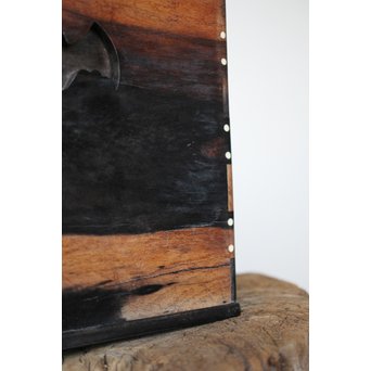 黒柿四方手焙　X196 