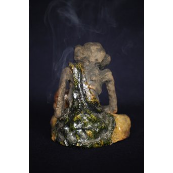 陶彫 羅漢香炉　P172 