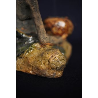 陶彫 羅漢香炉　P172 