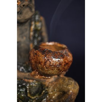 陶彫 羅漢香炉　P172 