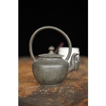 唐物 錫急須　M180