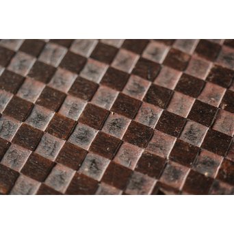 市松模様の版木板　X197 