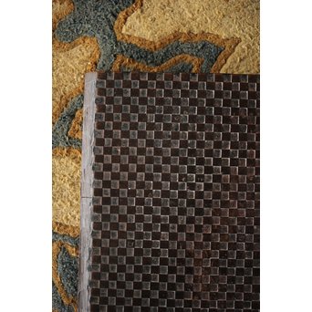 市松模様の版木板　X197 