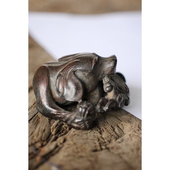 洋犬 銅鎮/鎮紙/文鎮　M181 