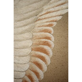 刺繍画 屏風　Z203 