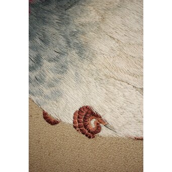 刺繍画 屏風　Z203 