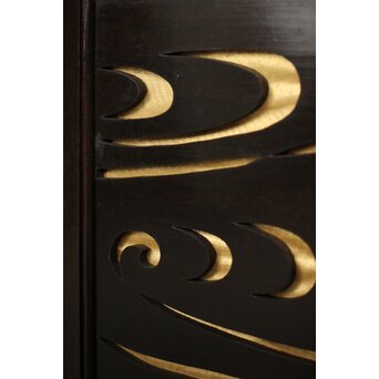 刺繍画 屏風　Z203 