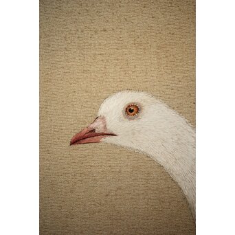 刺繍画 屏風　Z203 