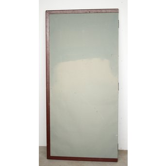 異国船 金唐革紙風 屏風　Z204 