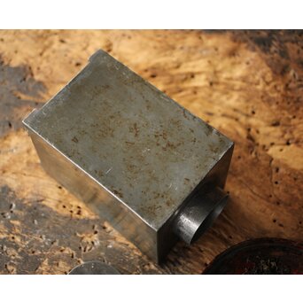 古錫 四方茶壺　M183 