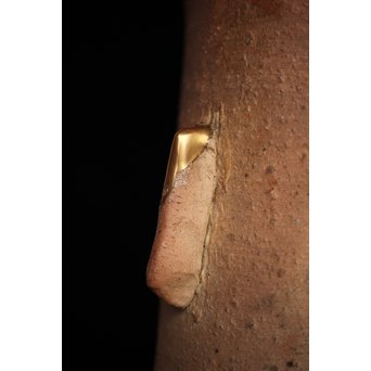 北大路魯山人 伊賀耳つき花入　P175 