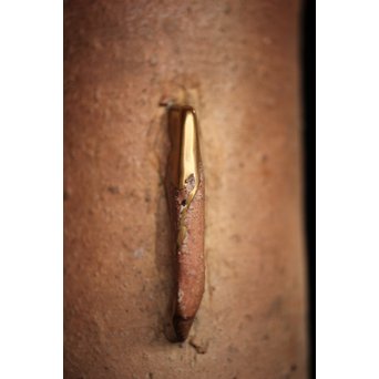 北大路魯山人 伊賀耳つき花入　P175 