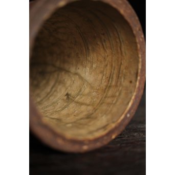 北大路魯山人 伊賀耳つき花入　P175 