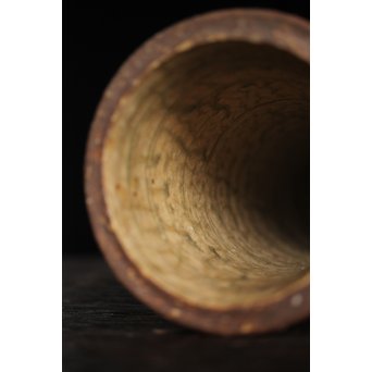 北大路魯山人 伊賀耳つき花入　P175 