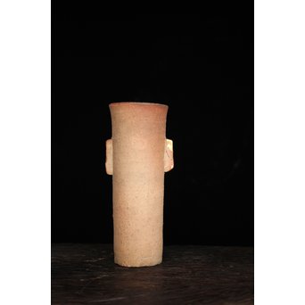 北大路魯山人 伊賀耳つき花入　P175 