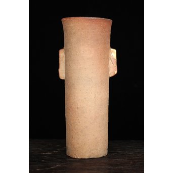 北大路魯山人 伊賀耳つき花入　P175 