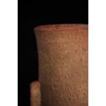 北大路魯山人 伊賀耳つき花入　P175 