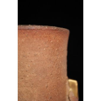 北大路魯山人 伊賀耳つき花入　P175 