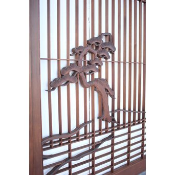 三保の松原 富士 大型書院 4枚1組　R2540 