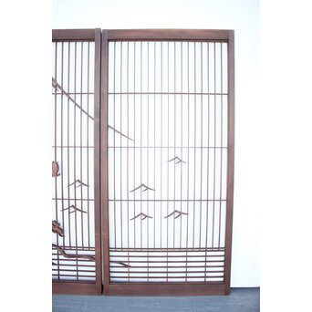 三保の松原 富士 大型書院 4枚1組　R2540 