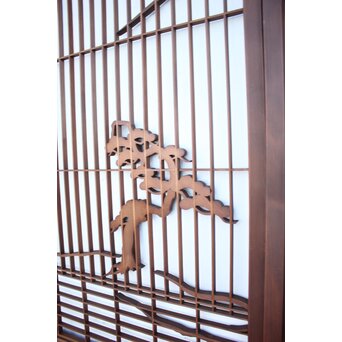 三保の松原 富士 大型書院 4枚1組　R2540 