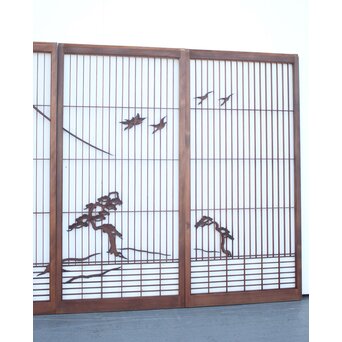 三保の松原 富士 大型書院 4枚1組　R2540 