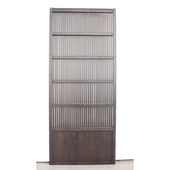 時代黒格子戸　L1017 