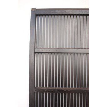 時代黒格子戸　L1017 