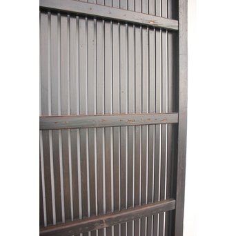 時代黒格子戸　L1017 