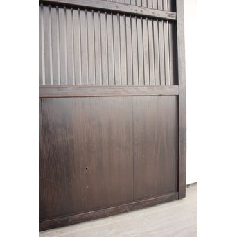 時代黒格子戸　L1017 